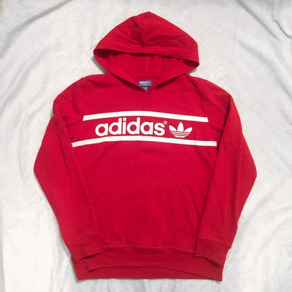 adidas Jackets & Blazers - Adidas red hoodie